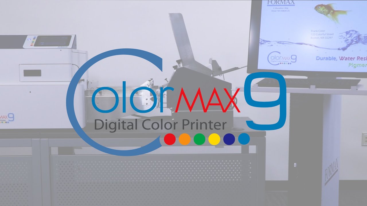 wizixtech's tweet card. ColorMax9: The Ultimate Solution for Envelope Printing