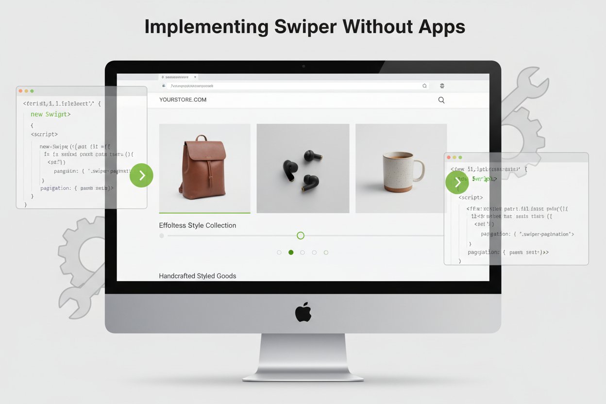 zahid3d29's tweet card. Want to add a powerful, touch-friendly slider to your Shopify theme—without paying for apps? This tutorial shows you how to integrate the popular Swiper.js library directly in your theme, create a...