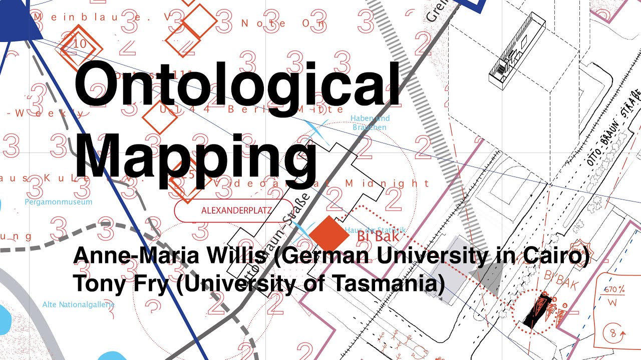 SFB1265's tweet card. SPACETIME MATTERS: Ontological Mapping — presented by Anne-Maria...