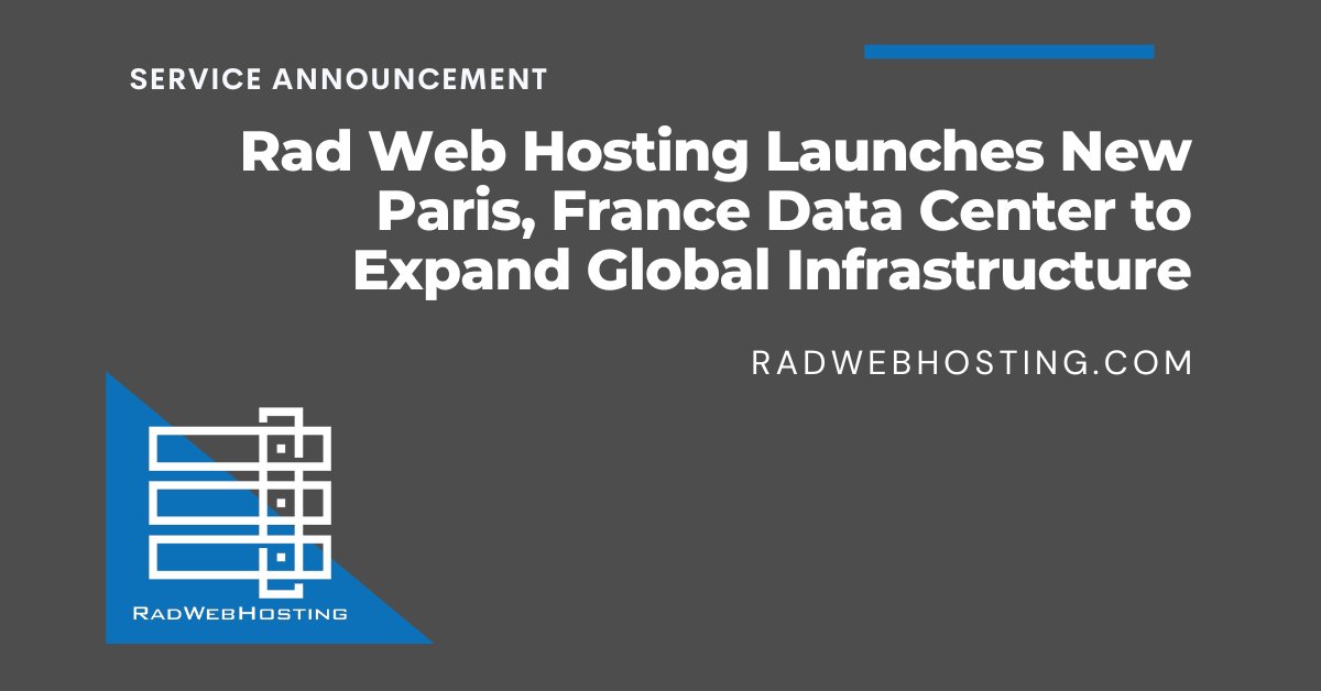 r_dvps's tweet card. Dallas, TX – June 11, 2025 — Rad Web Hosting, a leading provider of web hosting and cloud infrastructure solutions, is proud to announce the launch of its new