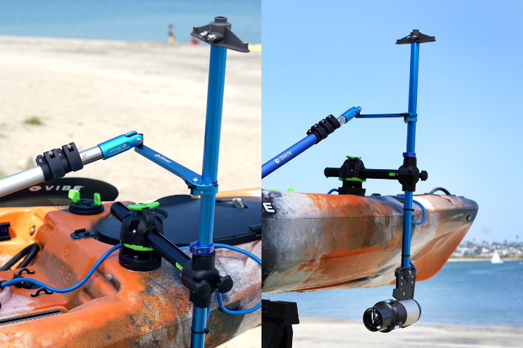 bixpy's tweet card. If you're a water enthusiast looking to enhance your on-water experience, the new Bixpy/RailBlaza Universal Hex Adapter is here to revolutionize the way you navigate the waters.