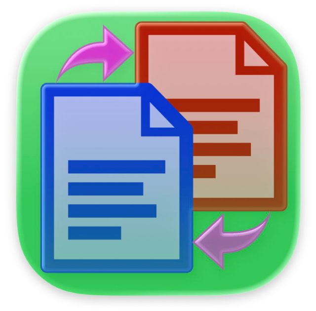 howardnoakley's tweet card. Drag and drop files you want to convert to a different format, and Textovert will call textutil to do that for you. Quick, simple and convenient.