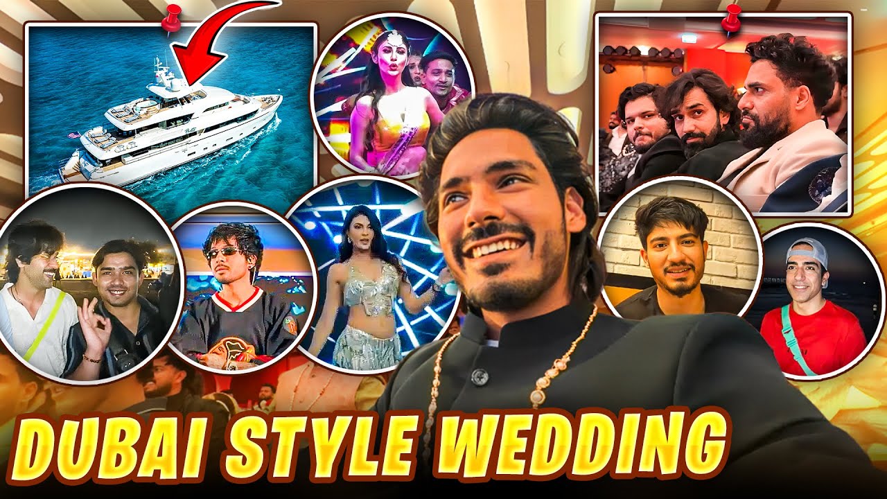 Kattar_Fan_'s tweet card. Anurag bhai ki Wedding Private Cruise me 😍 | Dubai Vlog @AnuragDwi...