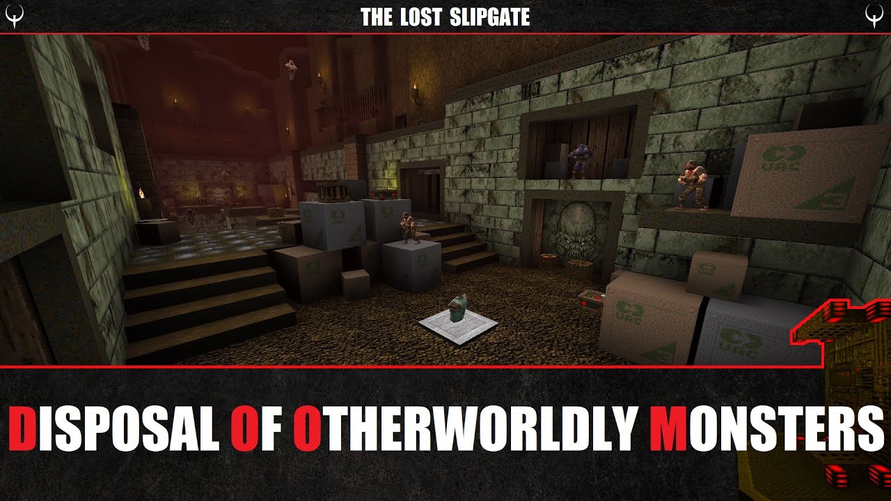 LscaEduardo's tweet card. Quake : Disposal Of Otherworldly Monsters - The Lost Slipgate #590