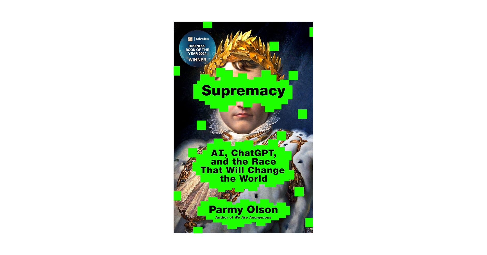 parmy's tweet card. Supremacy: AI, ChatGPT, and the Race That Will Change the World