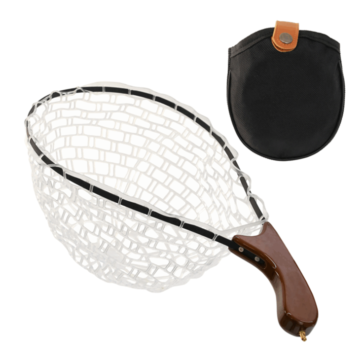 troutnews's tweet card. 大橋漁具より、ラバーネット採用のランディングネット『TM ラバーインスタネット』が発売されます。魚体に傷つけにくいラーネット使用でウッド調グリップを採用ストレートとカーブの2タイプで渓流や管理釣り場などのトラウトフィッシングに最適です希望小...