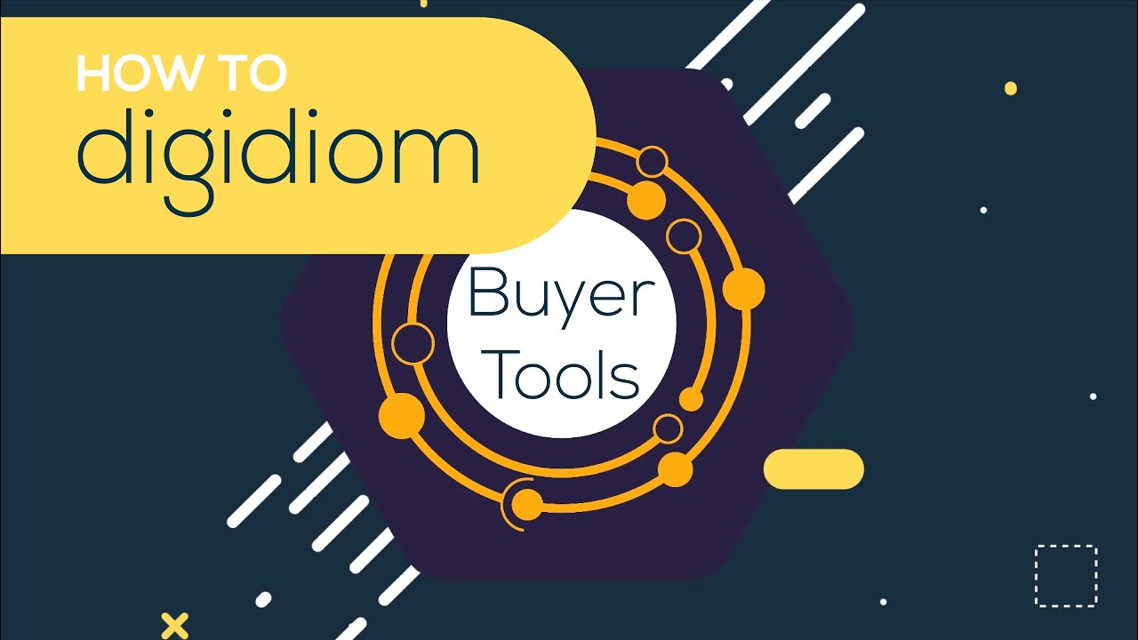 digidiom's tweet card. HOW TO: Buyer Tools