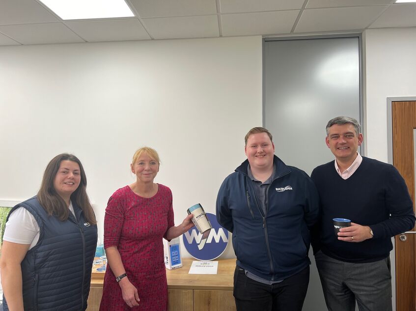 WrightJohnston's tweet card. Wright, Johnston & Mackenzie LLP is taking on a three-month fundraising challenge to #BeeTheChange. The firm’s Inverness office will participate in the &