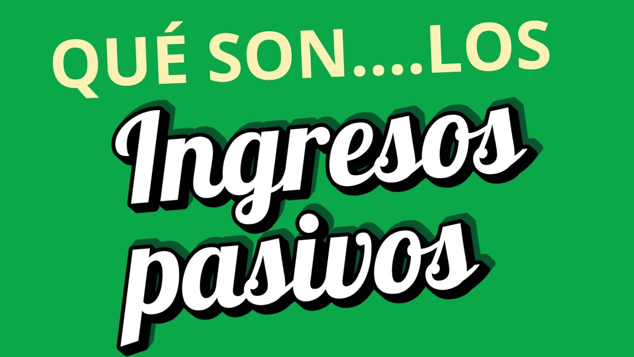 DistritoEmprend's tweet card. Qué son los Ingresos Pasivos y cómo funcionan