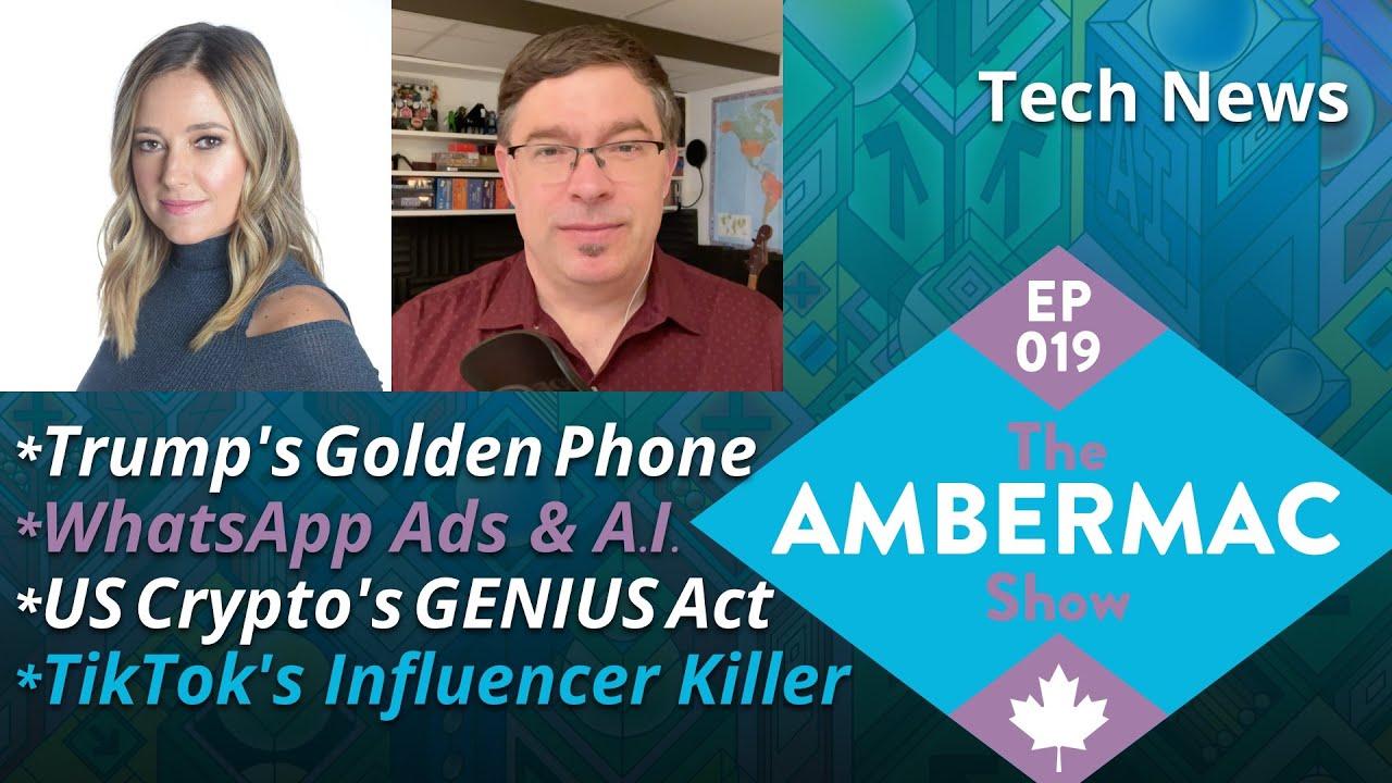 commandn's tweet card. Trump’s Gold Phone, Meta AI Fail, TikTok Ban Pass: The AmberMac Show...