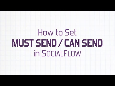 Socialflow's tweet card. Can Send/Must Send