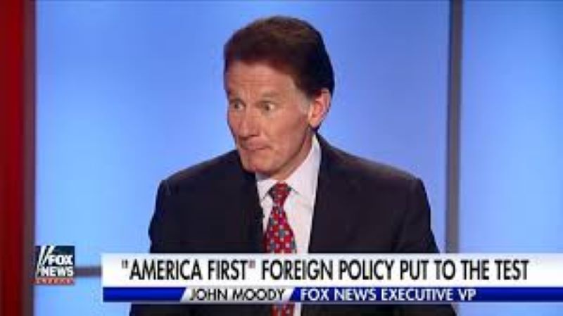 NewsCastersUSA's tweet card. "John Moody" Former Fox Executive explains his fact-based trilogy on China's attempts to destroy The United States of America.