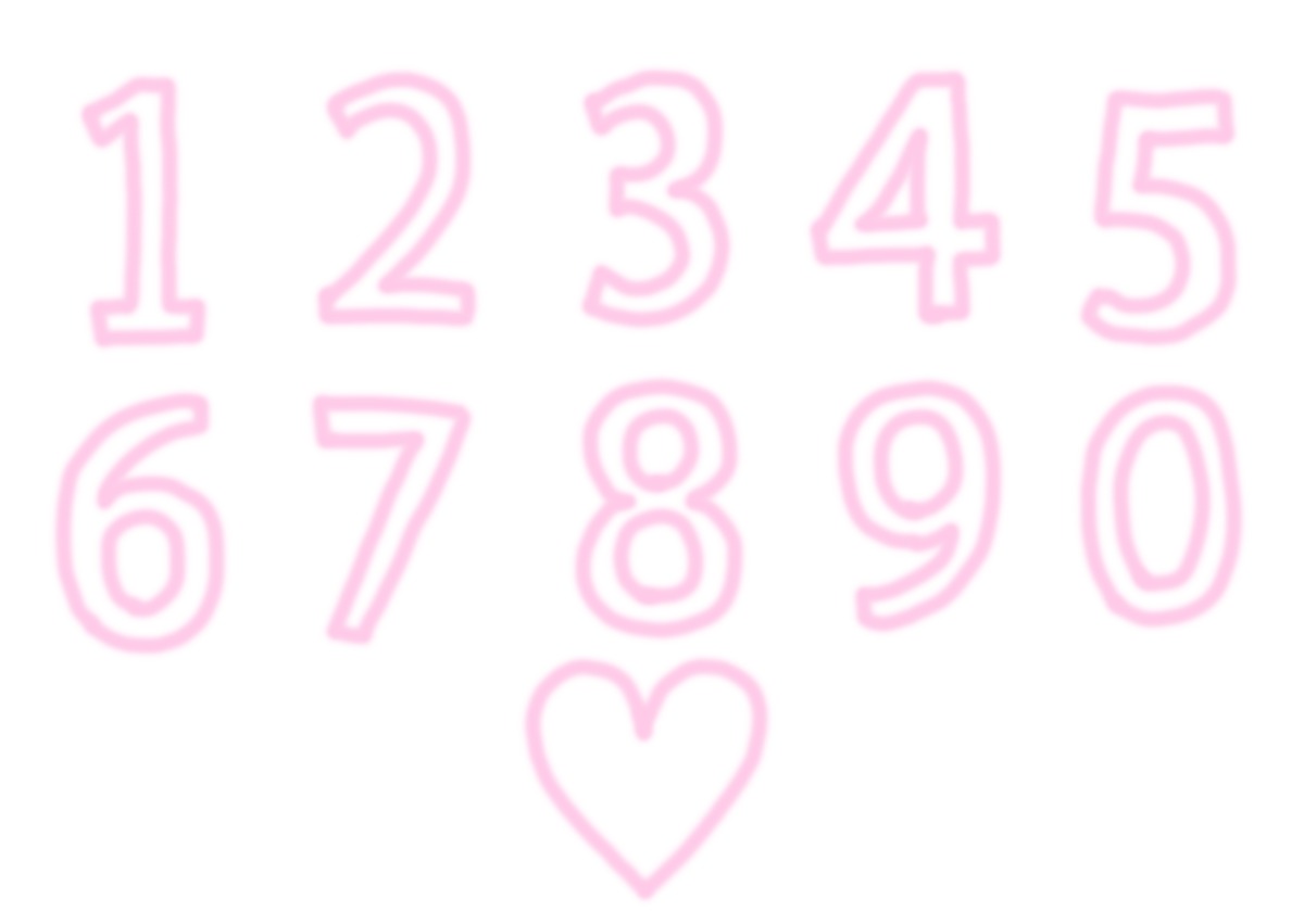 Mignon__Studio's tweet card. やわらかなピンクの縁取りがキュートに輝く、数字専用フォントが登場！丸みを帯びたフォルムと優しいピンクのアウトラインで、タイトルやバースデーボード、SNS投稿など、どこに使っても“ふんわり可愛い”印象に。抜け感のあるデザインなので、背景が白でもカラーでも映え、写真やアイコンに添えるだけで一気におしゃれ演出。デジタル作業にも、印刷にも対応していて手軽にダウンロード＆使用可能。数字を“ただの情報”...