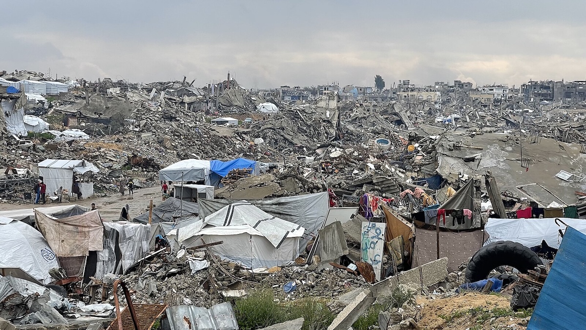 georgetownsfs's tweet card. With the authorization of an international administration and stabilization force for Gaza, U.N. Security Council Resolution 2803 marks a historic