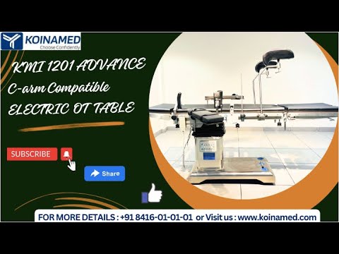 koinamedindia's tweet card. KMI 1201 Advance Double Remote OT Room Surgical Table