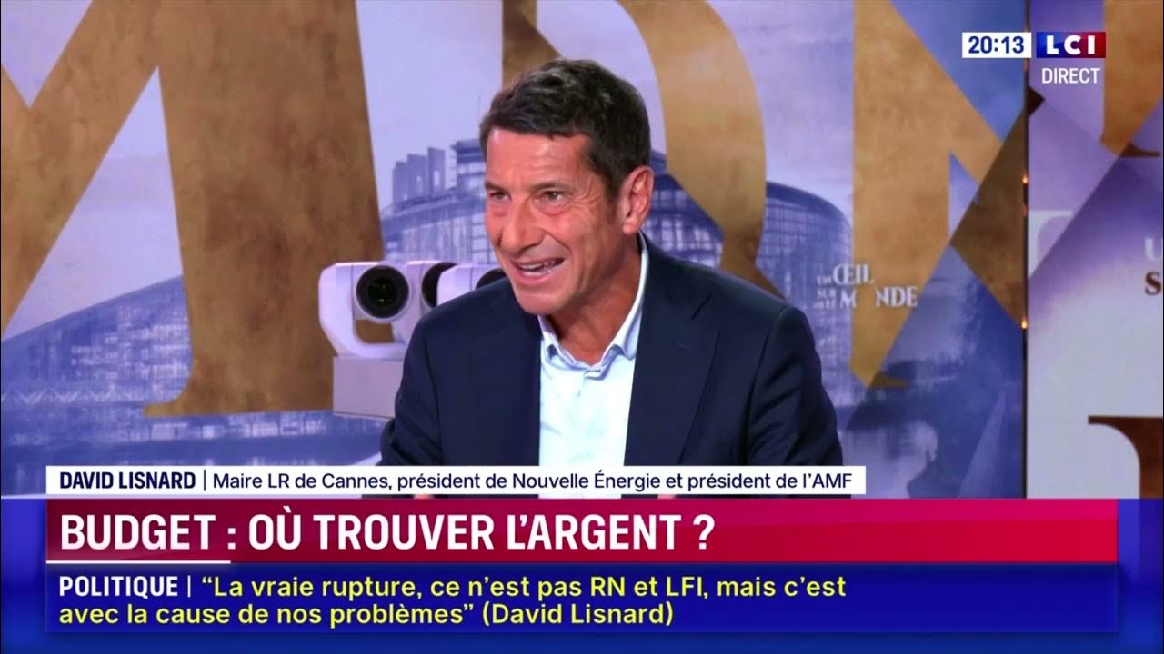 PierreAless's tweet card. David Lisnard face à Margot Haddad sur LCI
