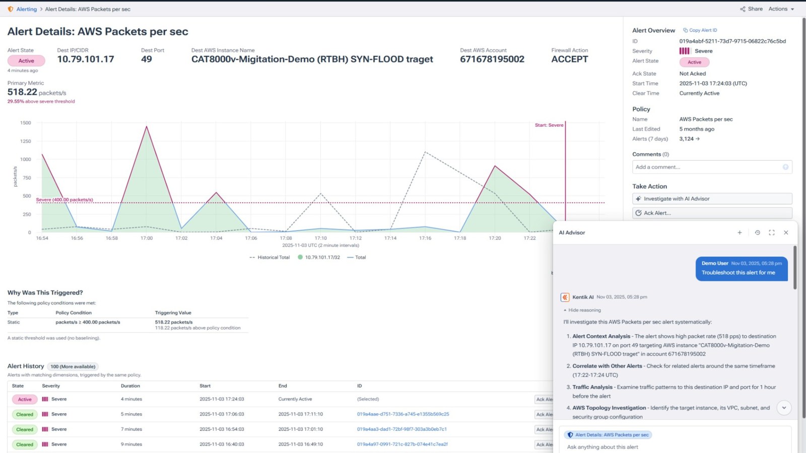 TechTimes_News's tweet card. Kentik, a recognized leader in network intelligence solutions, today announced the launch of The Kentik AI Advisor, a pioneering artificial intelligence system designed to deeply comprehend enterpr...