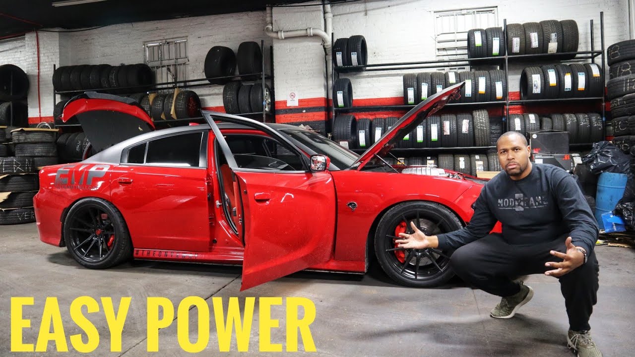 Mod2Fame's tweet card. Make 800 Wheel Horsepower With These Simple Mods : Hellcat Charger