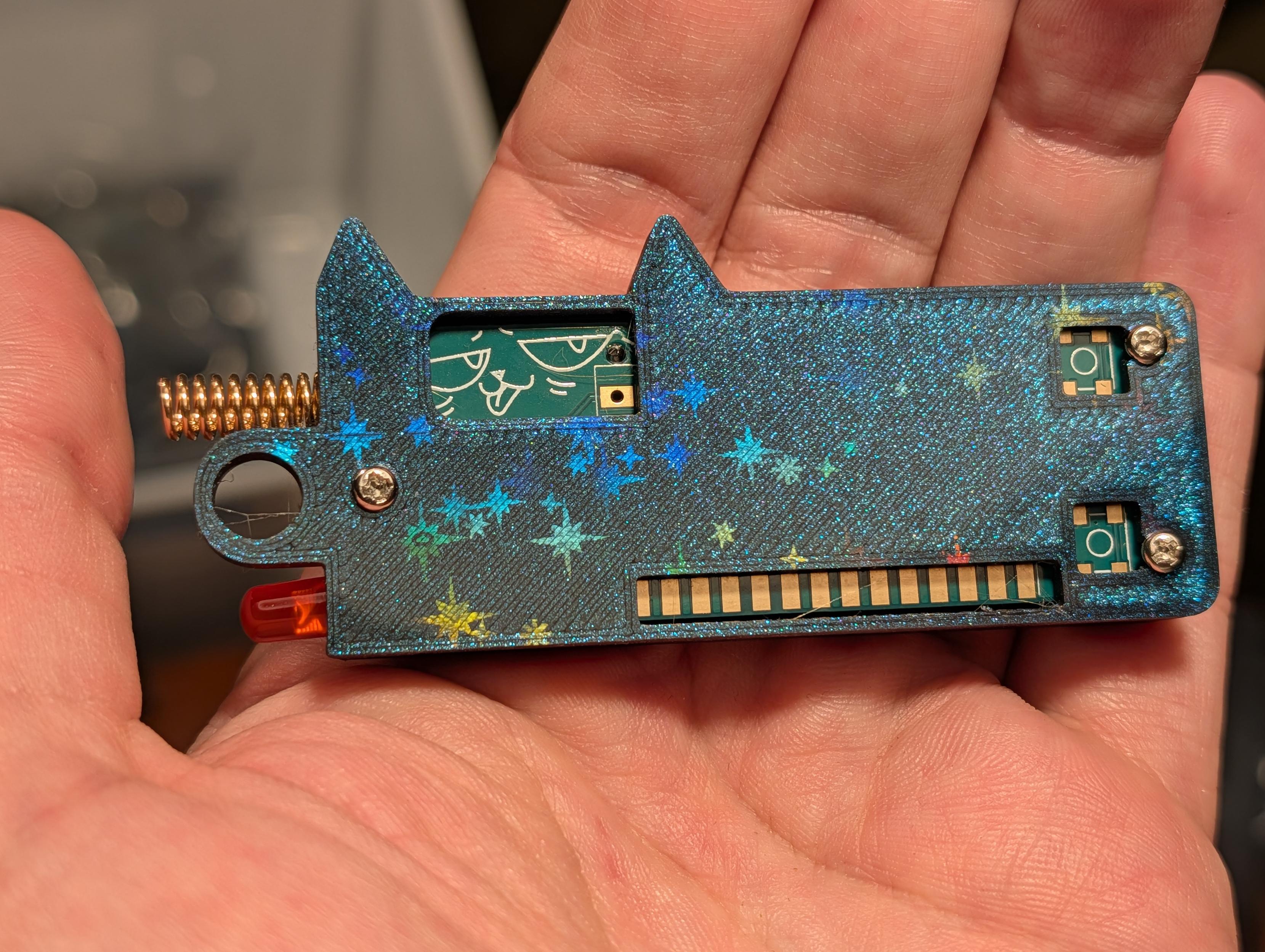 KodyKinzie's tweet card. Attached: 1 image Glam Nibble becoming my first #Meshcore repeater