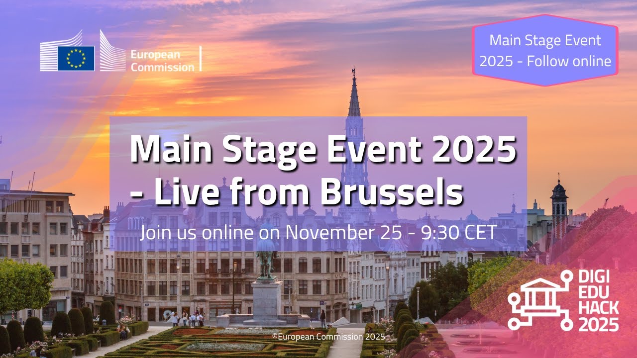 DigiEduHack's tweet card. DigiEduHack 2025 Main Stage Event