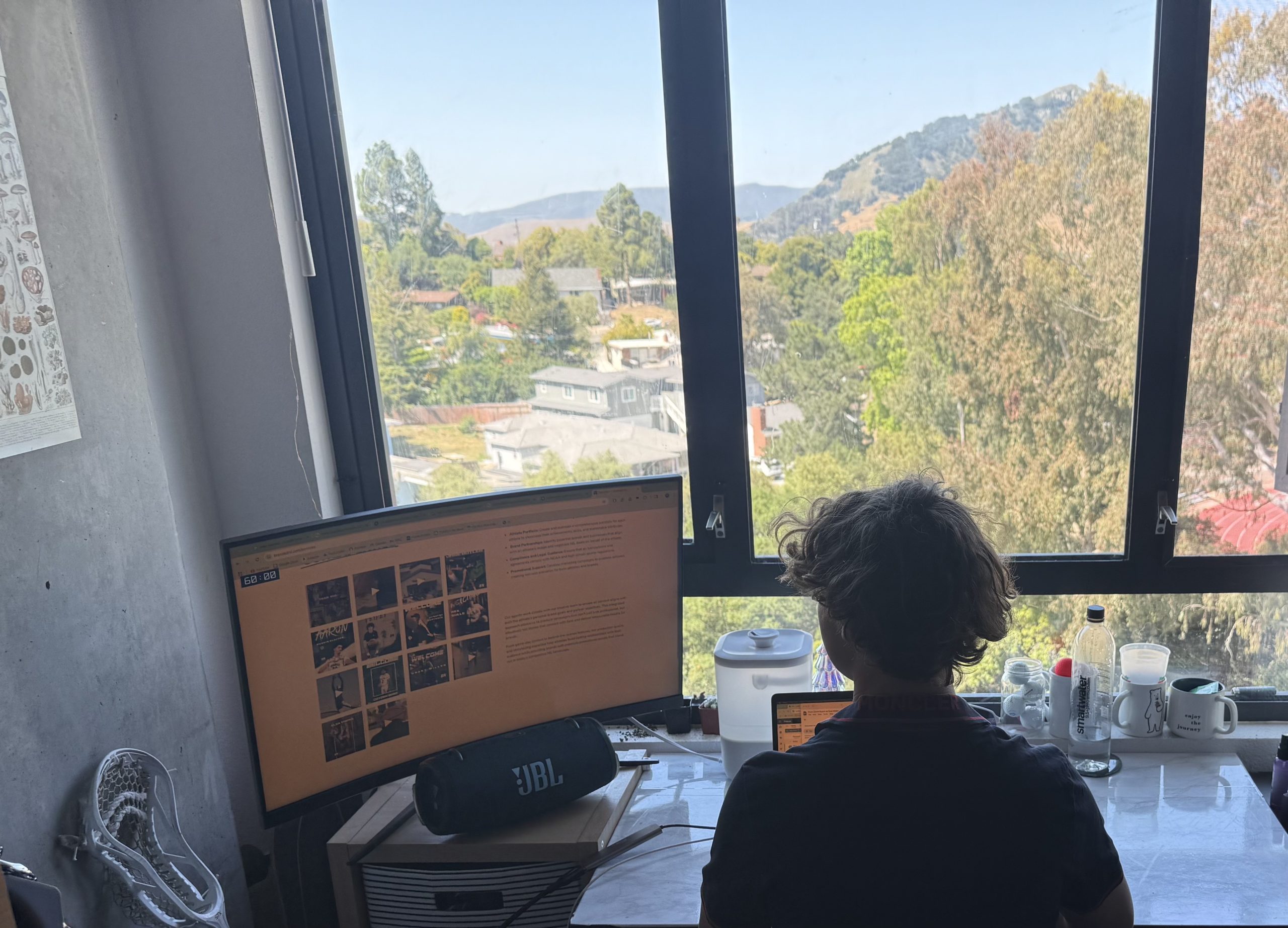 loganravenn's tweet card. Logan Raven’s dorm room doesn’t look like the headquarters of a sports marketing agency. Textbooks are scattered across his desk, a basketball sits in the corner, and his laptop hums quietly as he...