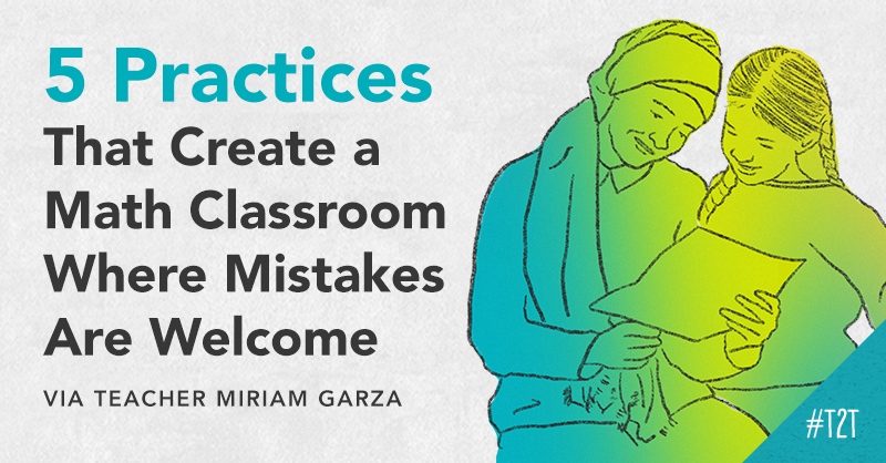 teacher2teacher's tweet card. From number talks to Teacher Mail, here’s what works.