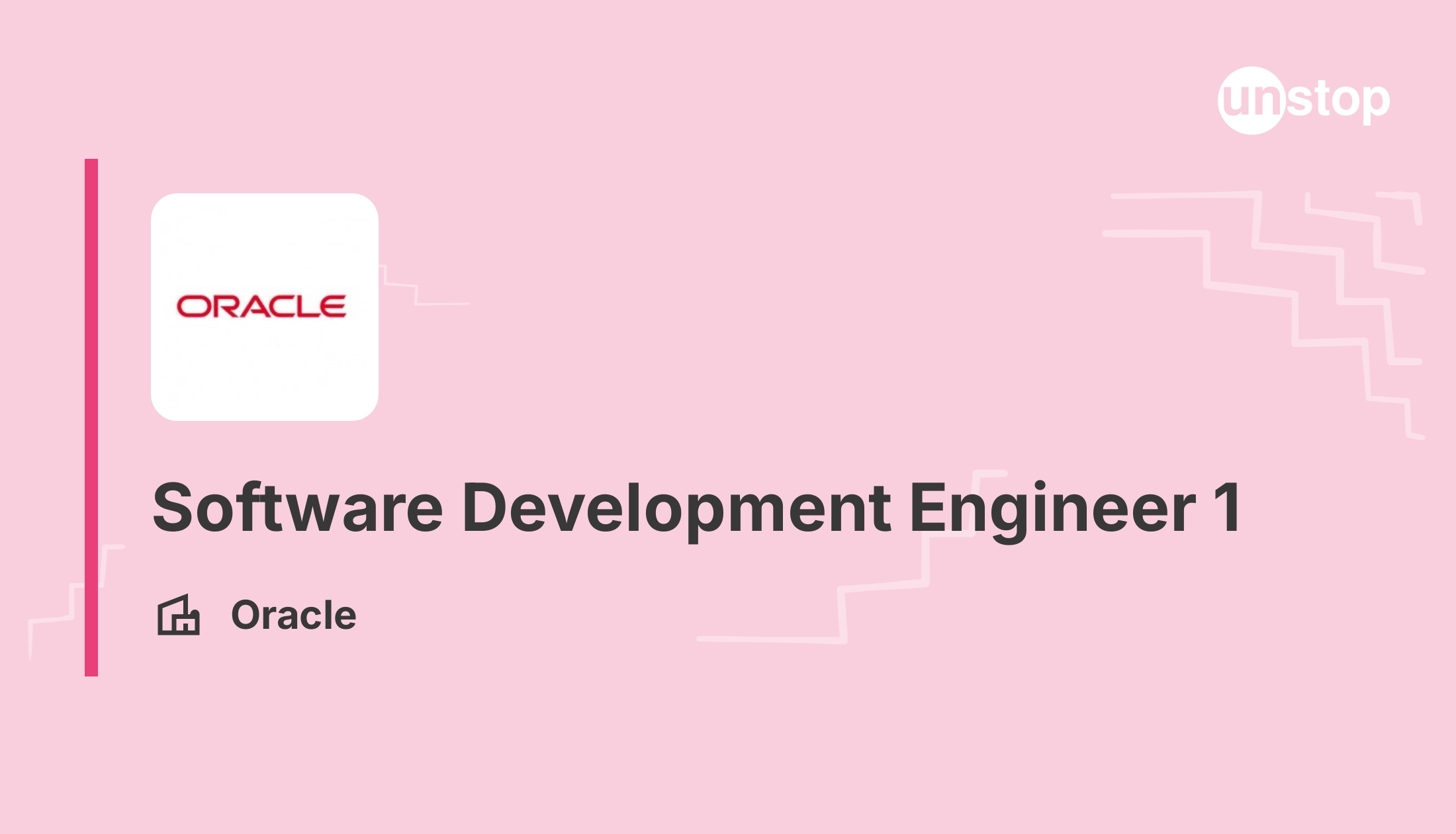 GetJobLink's tweet card. Become a Software Development Engineer 1 at Oracle and get the best salary in the industry. Click the link to apply now and advance your career. | 2024 | 1189666