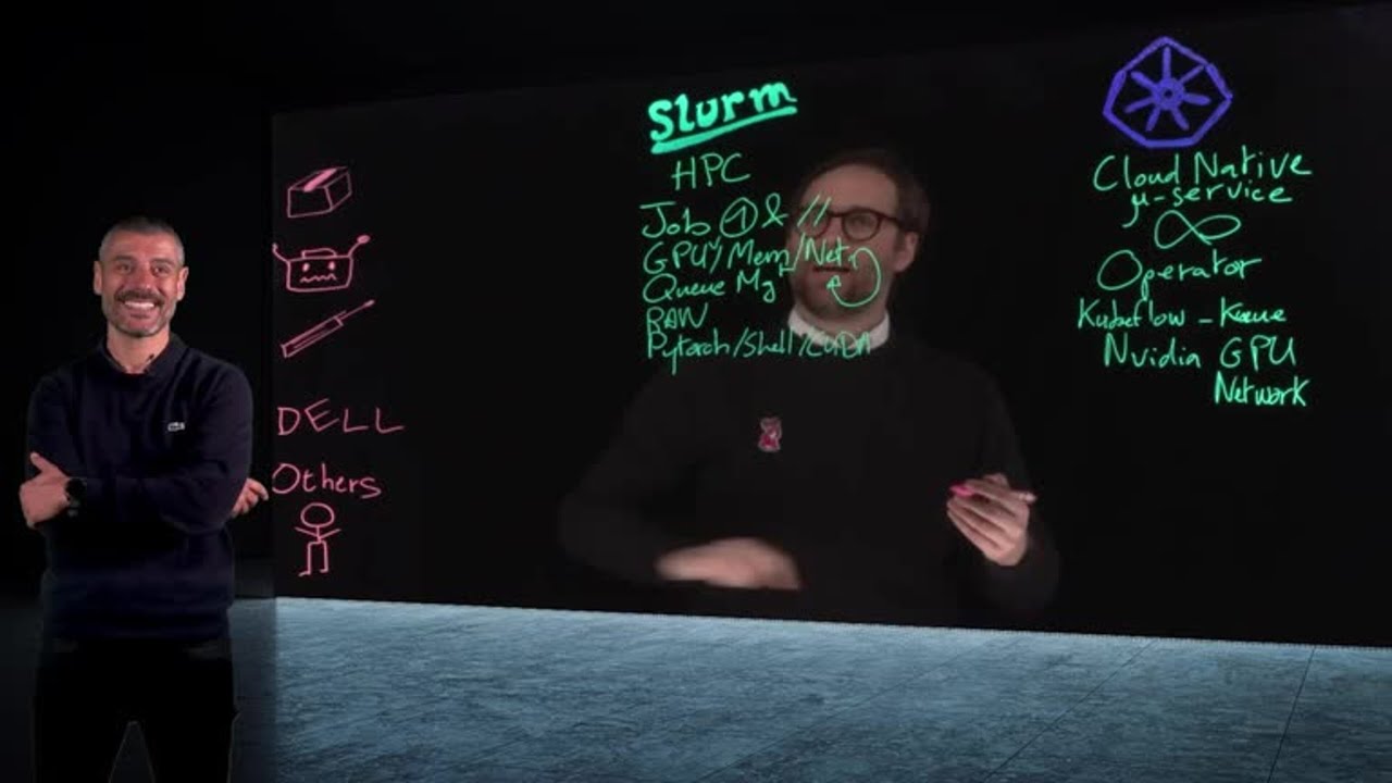 NaveenS16's tweet card. Slurm vs Kubernetes : What to choose to run my AI workloads?