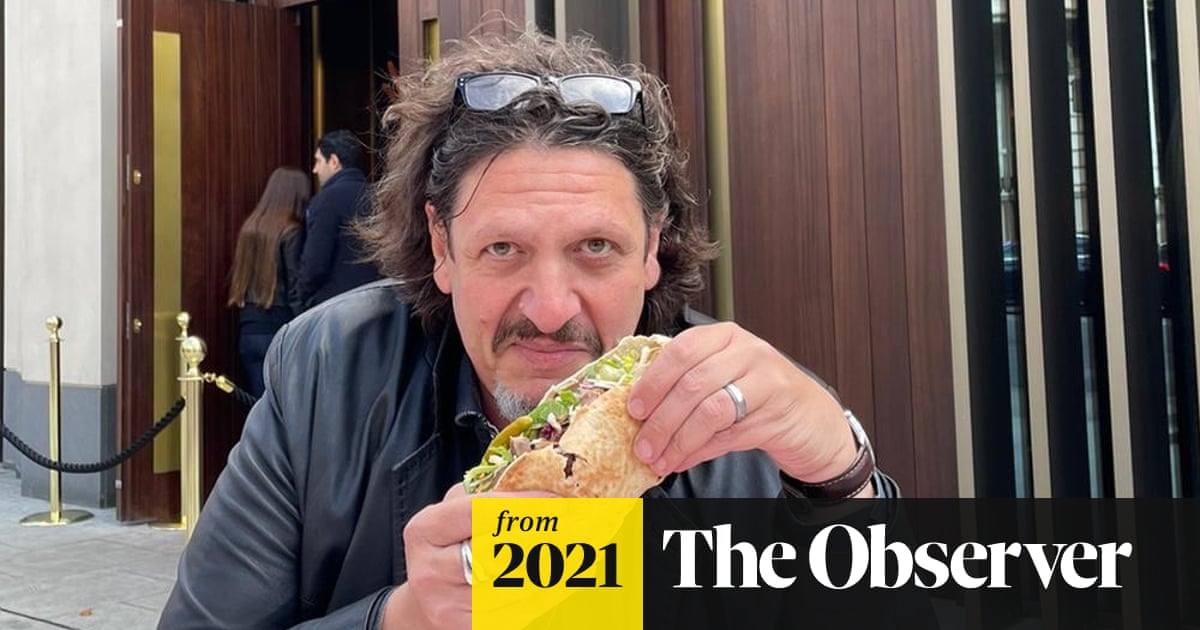 jayrayner1's tweet card. Rather than blowing £1,450 on a steak wrapped in gold leaf at Nusr-Et Steakhouse, enjoy a gorgeous Kebab Kid kebab, says Jay Rayner