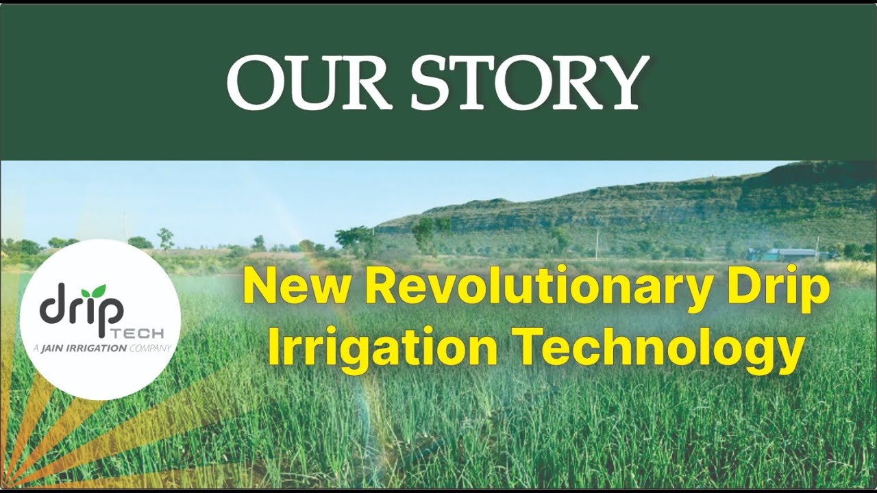 Driptech's tweet card. Our Story