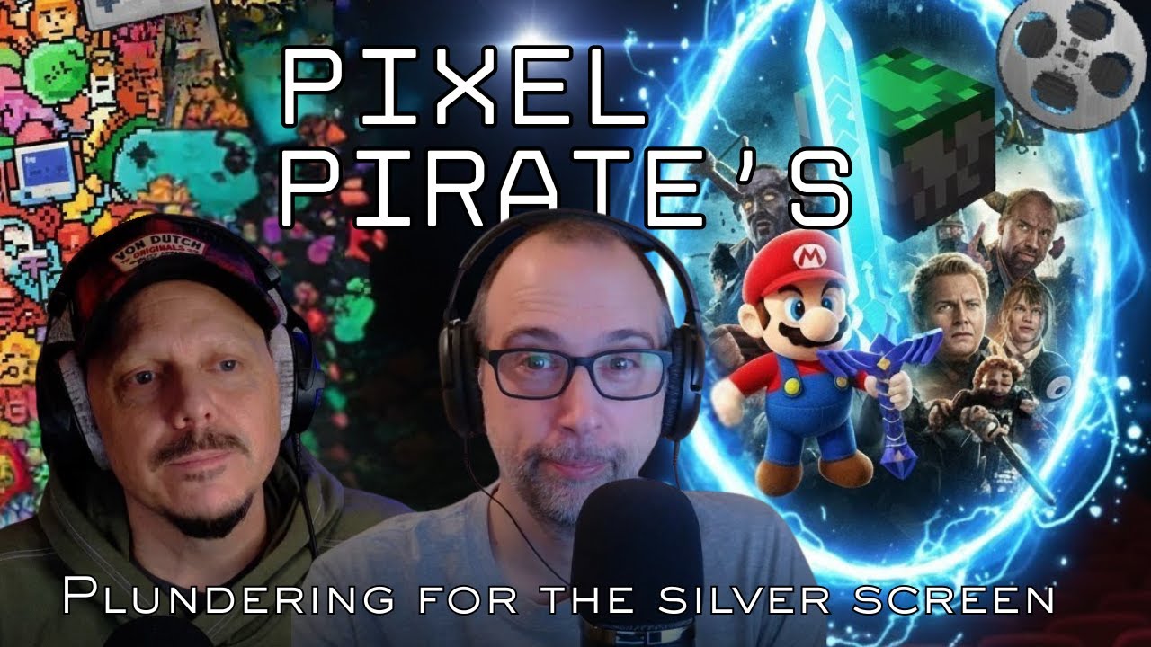 GamingViewsPod's tweet card. From Pixels to Pictures - How Hollywood failed Video Games!