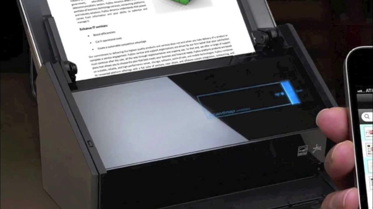 ScanToPDF's tweet card. ScanSnap iX500 Review