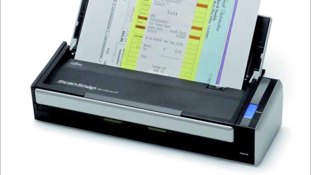 ScanToPDF's tweet card. Fujitsu ScanSnap S1300i Scanner Review