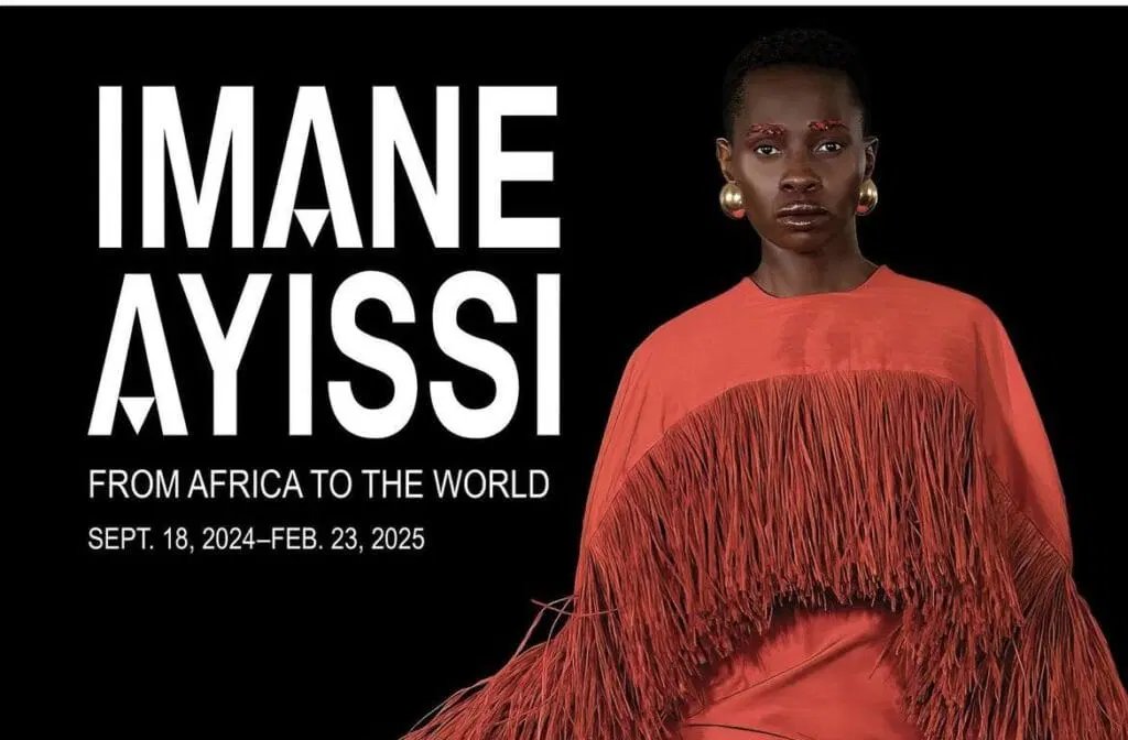 ANARwandaNews's tweet card. The exhibition "From Africa to the World" by Imane Ayissi, organized at the Scad Fash university in Atlanta until February 23, 2025...