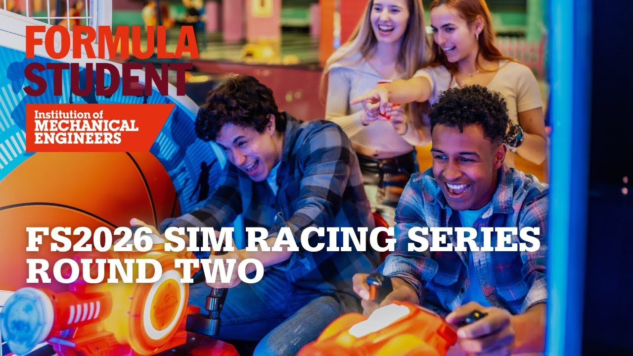 FormulaStudent's tweet card. FS Sim Race Series 25/26 - Round 2