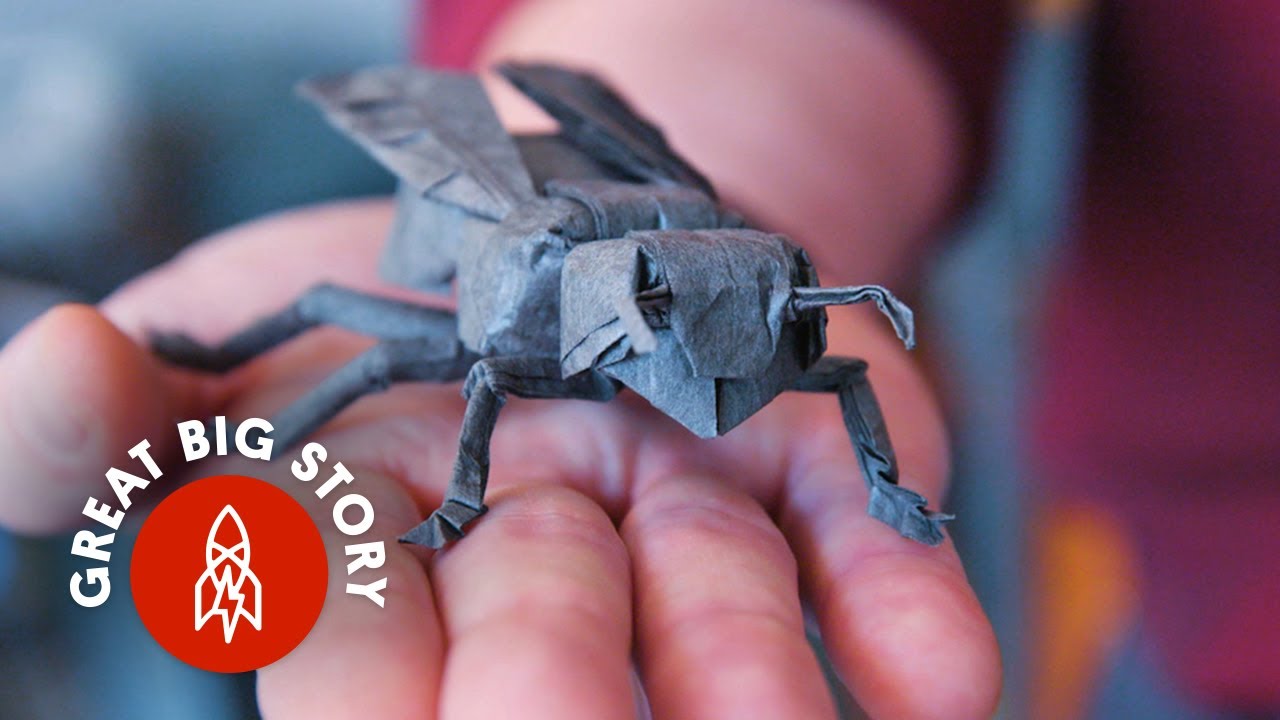 Themrsgeeky's tweet card. See a NASA Physicist's Incredible Origami