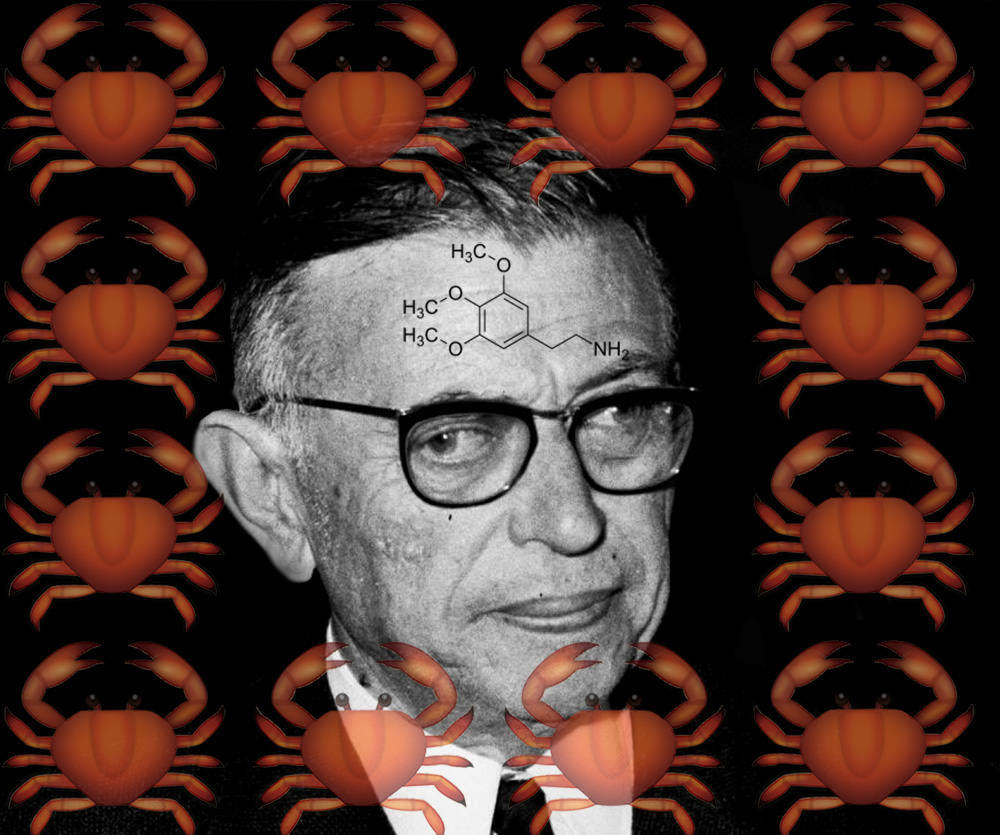 parisreview's tweet card. August 21, 2019 – In the thirties, both Jean-Paul Sartre and Walter Benjamin experimented with the hallucinogenic drug mescaline.