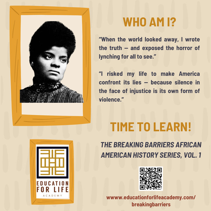 bafsolutions's tweet card. Breaking Barriers: African-American History Education Series, Vol. 1 is an inspiring, interactive resource spotlighting 10 remarkable African-American men and women who overcame enslavement, violen...