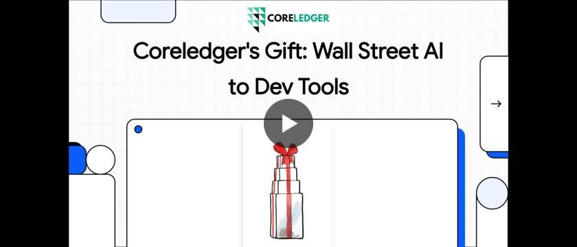 Coreledger_tech's tweet card. Important Update !!