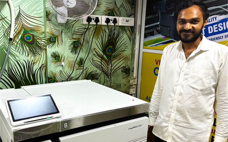 Canon_India's tweet card. Nav Durga Enterprises forays into digital with Canon