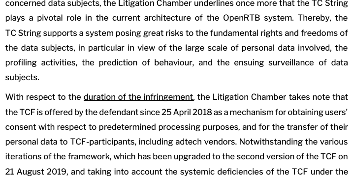 johnnyryan's tweet card. EU data protection authorities find that the consent popups that plagued Europeans for years are illegal. All data collected through them must be deleted. This decision impacts Google’s, Amazon’s and...
