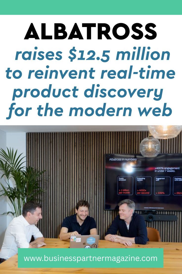 BizPartnerMag's tweet card. Albatross raises $12.5 million to reinvent real-time product discovery for the modern web