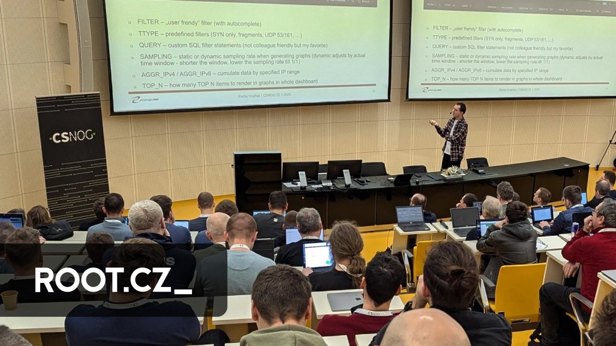 CSNOG_EU's tweet card. Na setkání CSNOG 2025 se odborníci zaměřili na inovace v monitorování sítí, vizualizaci, automatizaci datových center a evoluci k SRv6. Diskutovalo se…