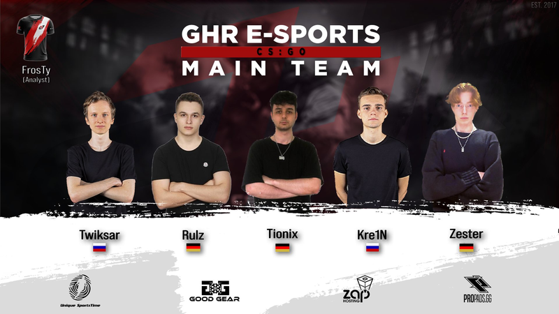 1HPde's tweet card. Die Organisation GHR E-Sports hat das bisherige Ovoshi-Roster verpflichtet. Neu dabei ist auch Johann "Zester1" Zunker.
