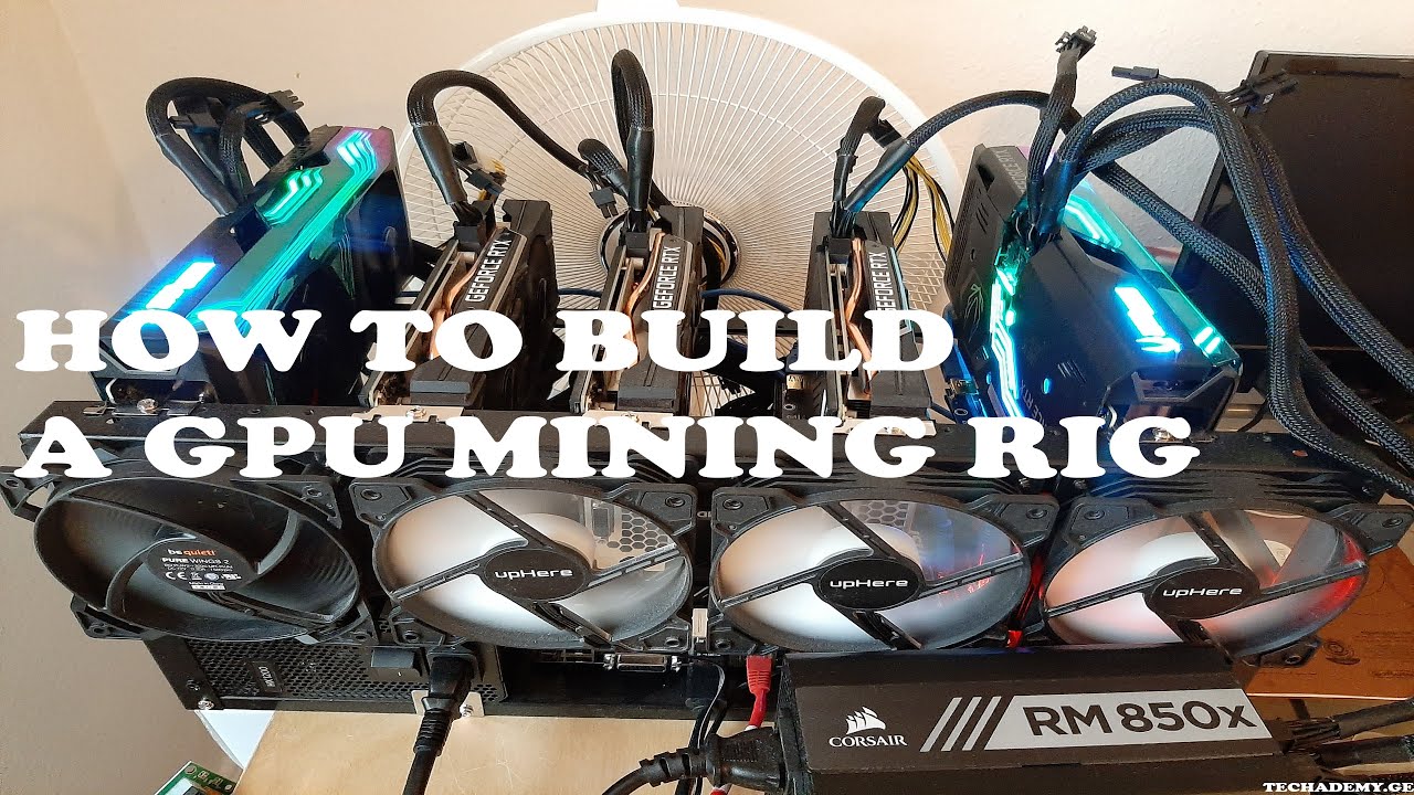 TechademyG's tweet card. GPU Mining Rig - რა ჰარდვეარია საჭირო და როგორ ავაწყოთ? სრული...