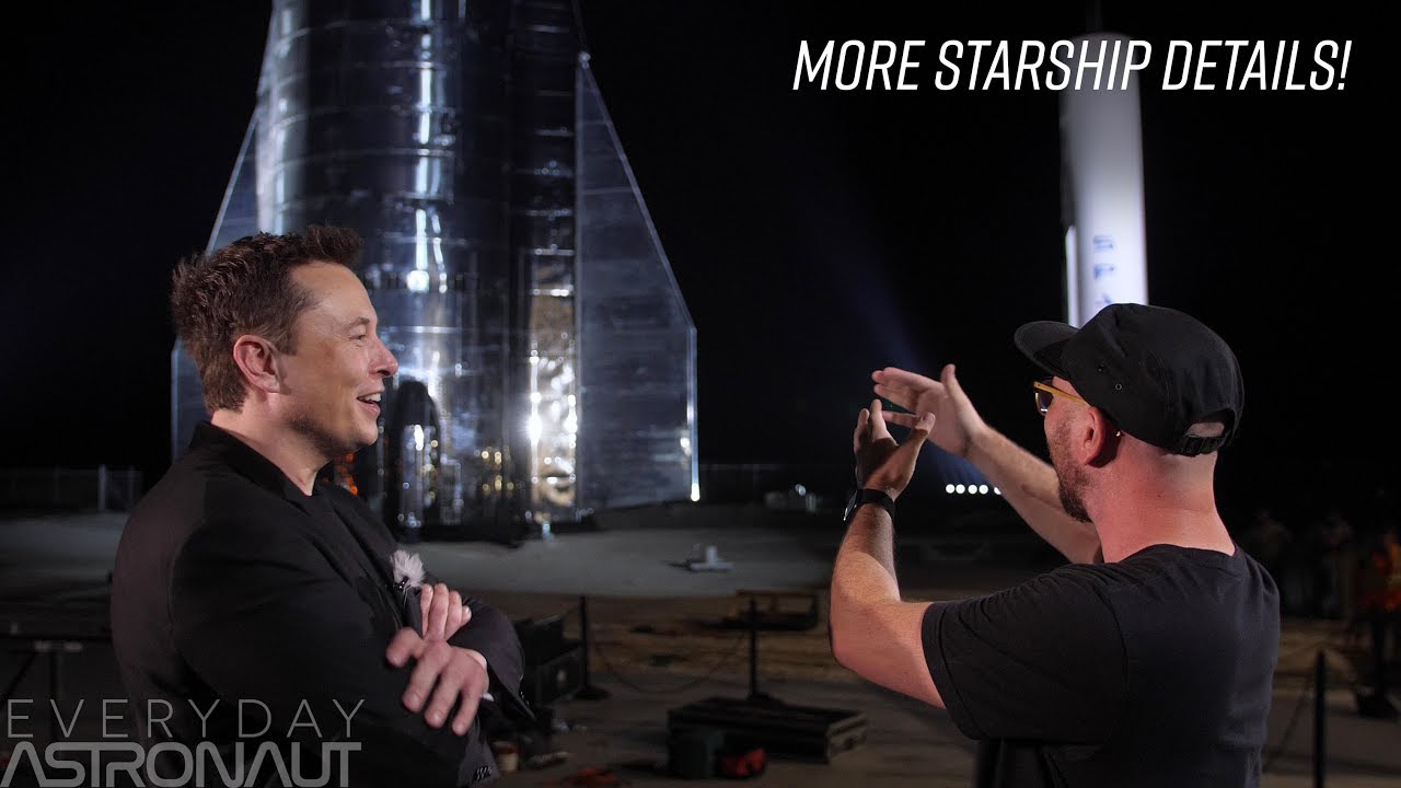 rdkhatch's tweet card. A conversation with Elon Musk about Starship