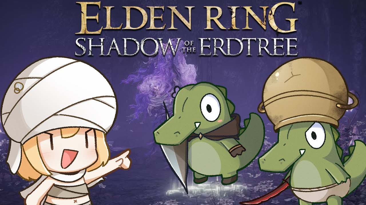 brycethegodtist's tweet card. 【Elden Ring DLC】🎺∘˙○˚.• Let's Finish This TOGETHAAAAA ~~~ STR / FAI...