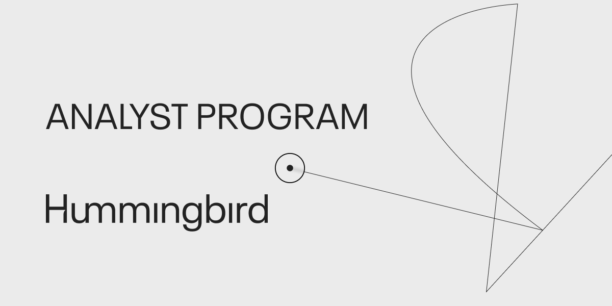 HummingbirdVC's tweet card. Hummingbird is a global generalist seed investment fund, investing in outlier founders at the earliest stage of their journey.