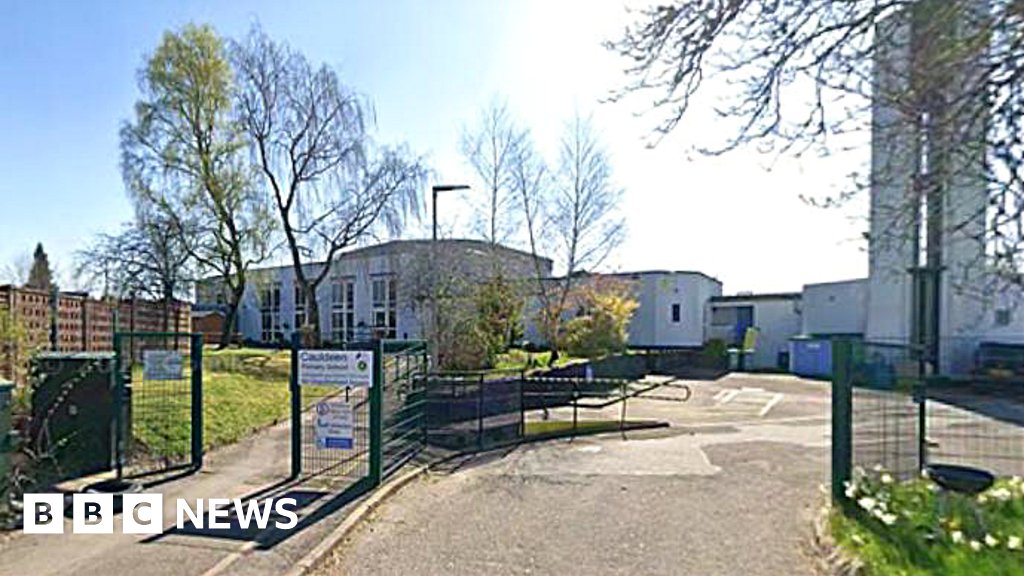 BBCScotlandNews's tweet card. Highland Council says some of the online messages was directed at staff at the primary.