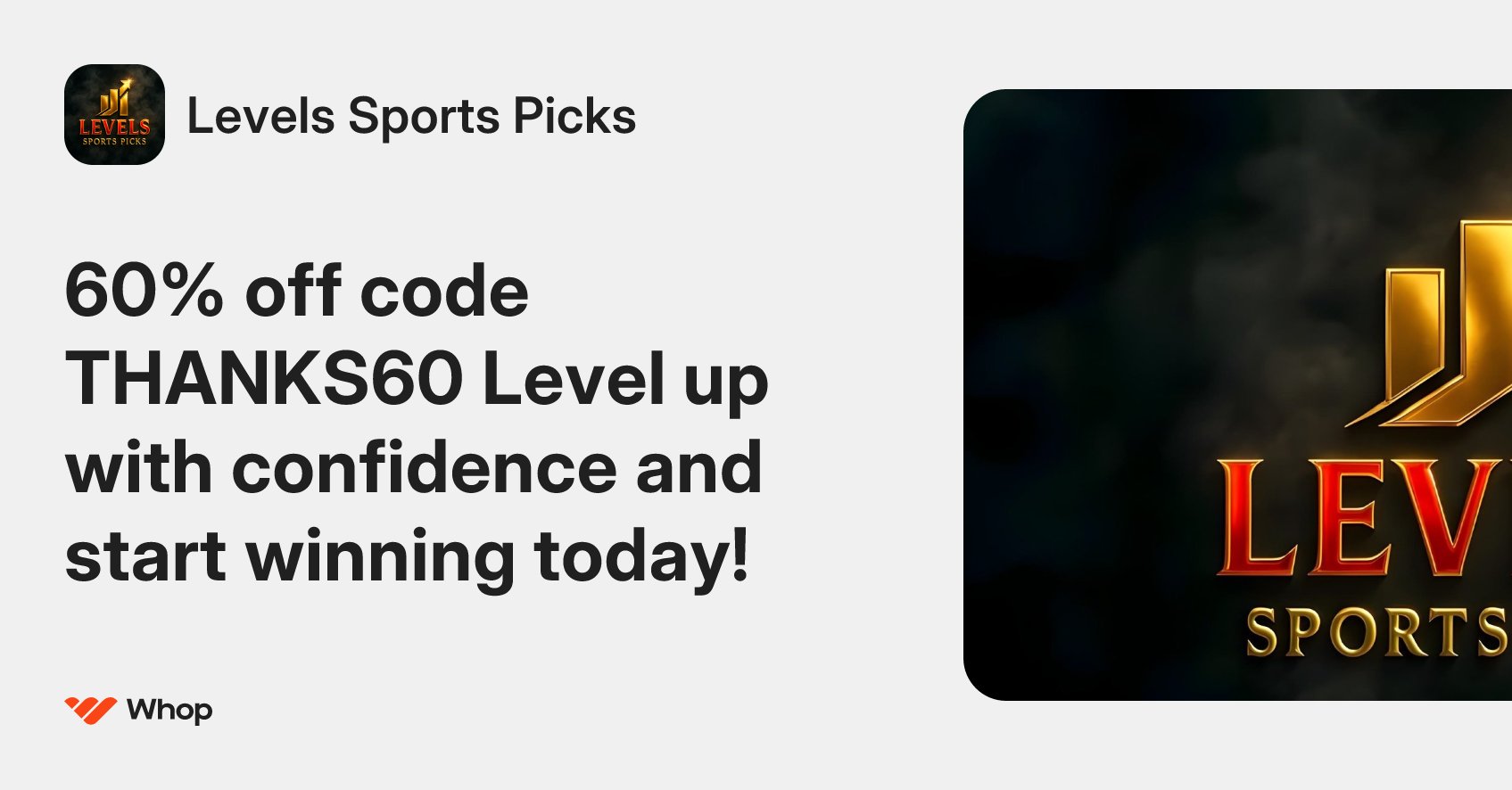LevelsPicks's tweet card. Levels Sports Picks focuses on identifying top picks to empower your success alongside us. Join to level up with confidence today.